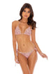 Luli Fama Baby Jungle WEAVED TRIM TRIANGLE TOP